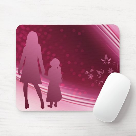 Mutter - Tochter Mousepad (Mit Mouse)