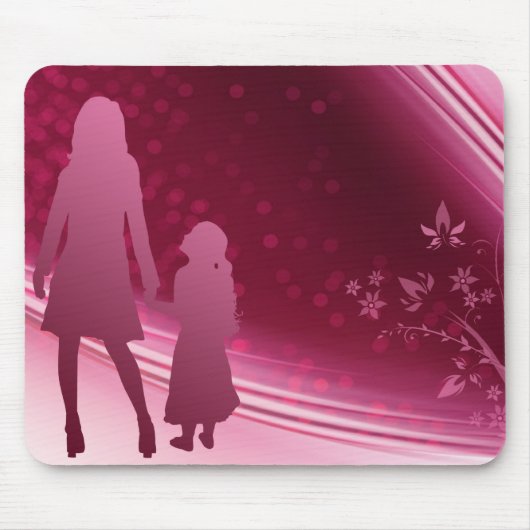 Mutter - Tochter Mousepad (Vorne)