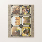 Mutter-Tochter personalisiertes Instagram Puzzle (Vertikal)