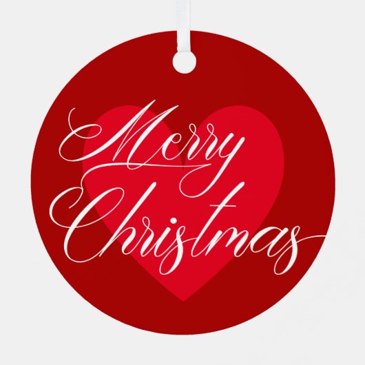 Mutter Tochter Red White Personalisiert Weihnachte Ornament Aus Metall (Rückseite)