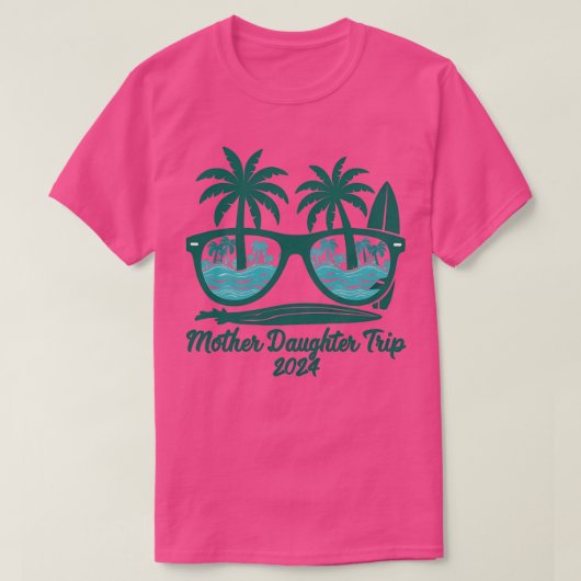 Mutter-Tochter-Reise 2024 2 T-Shirt (Design vorne)