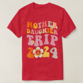 Mutter-Tochter-Reise 2024 Matching Weekend mit m o T-Shirt (Design vorne)