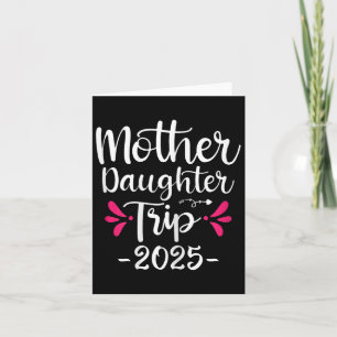Mutter Tochter Reise 2025 Familie Matching Urlaub Karte