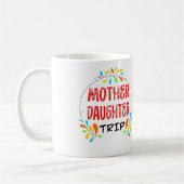 Mutter Tochter Reise, Familienreise Kaffeetasse (Links)