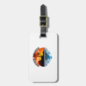 Mutter-Tochter-Reise, Familienurlaub Gepäckanhänger (Vorderseite vertikal)