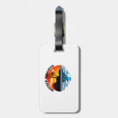 Mutter-Tochter-Reise, Familienurlaub Gepäckanhänger (Rückseite vertikal)