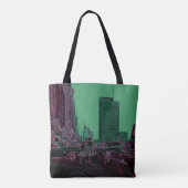 Mutter Tochter Shopping Michigan Ave Chicago 1961 Tasche (Rückseite)