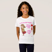 Mutter-Tochter-T-Shirt mit Mutter-Tochter-Zitat T-Shirt (Vorne ganz)