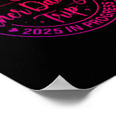 Mutter Tochter Trip 2025 Mama Tochter Urlaub Tr Poster (Ecke)
