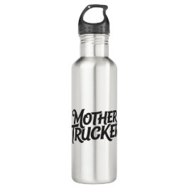 Mutter Trucker Edelstahlflasche