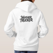 Mutter Trucker Hoodie (Rückseite)
