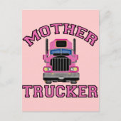 Mutter Trucker Postkarte (Vorderseite)