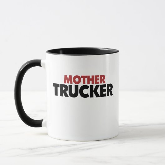 Mutter Trucker Tasse (Links)