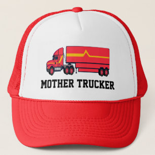 Mutter Trucker Truck Trucker Hut Truckerkappe