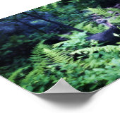 Mutter Türkei in Ferns Poster (Ecke)