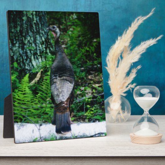 Mutter Türkei Plaque Fotoplatte (Seite)