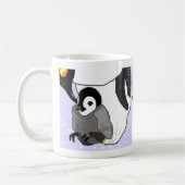 Mutter-u. Baby-Pinguin Kaffeetasse (Links)