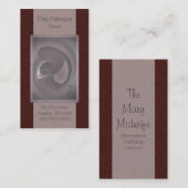 Mutter u. Kind Visitenkarte (Vorne/Hinten)