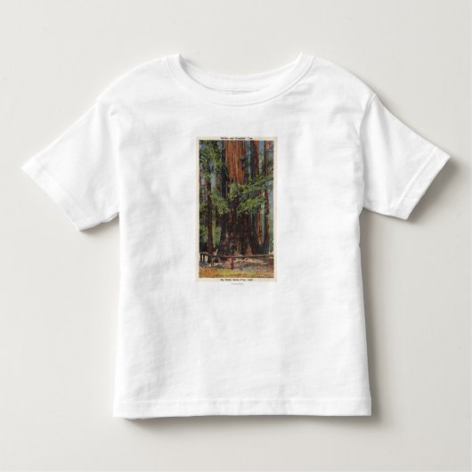 "Mutter" u. "Tochter" am großen Baum-Park Kleinkind T-shirt (Vorderseite)