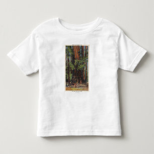 "Mutter" u. "Tochter" am großen Baum-Park Kleinkind T-shirt