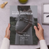 Mutter, um Baby Dusche zu sein Einladung