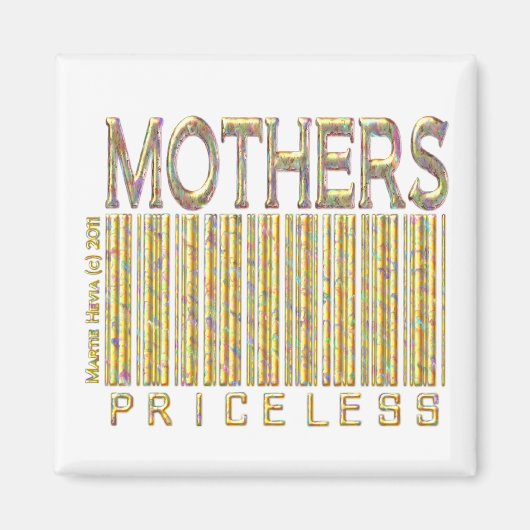 Mütter: Unbezahltes Magnet (Vorne)