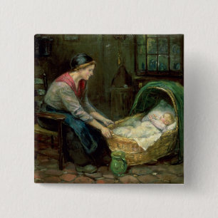 Mutter und Baby Button