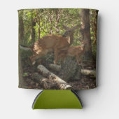 Mutter und Baby Deer im Shenandoah-Nationalpark Dosenkühler (Vorderseite)