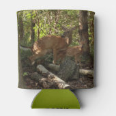 Mutter und Baby Deer im Shenandoah-Nationalpark Dosenkühler (Rückseite)