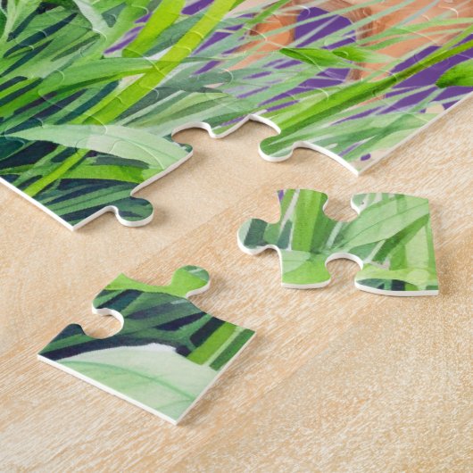 Mutter und Baby Deer Puzzle (Seite)