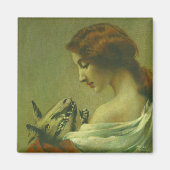 Mutter und Baby Devil Changeling Magnet (Vorne)