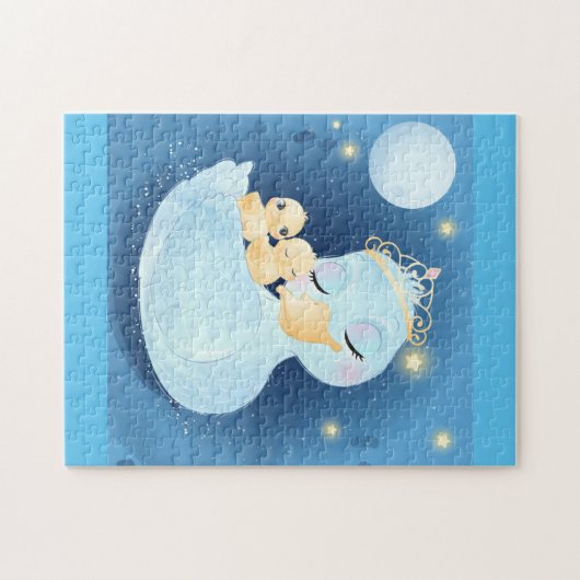 Mutter und Baby Duck Puzzle (Horizontal)