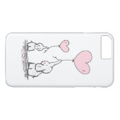 Mutter und Baby-Elefant mit Ballons Case-Mate iPhone Hülle (Rückseite (Horizontal))