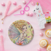 Mutter und Baby Fairies Babydusche Pappteller (Party)