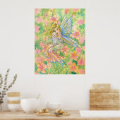 Mutter und Baby Fairy Art Poster Print (Küche)