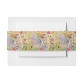 Mutter und Baby Fairy Illustration Baby Shower Einladungsbanderole (Vorderseite Beispiel)