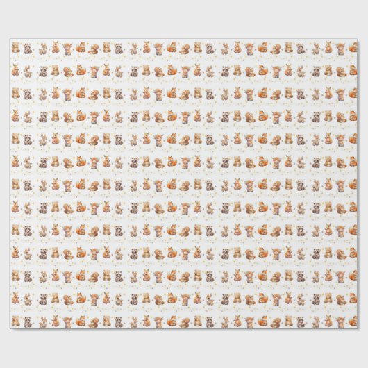 Mutter und Baby Geschenkpapier (Flach)