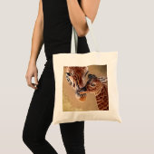 Mutter und Baby-Giraffe Tragetasche (Vorderseite (Produkt))