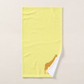 Mutter-und Baby-Giraffen-Tuch-Set Badhandtuch Set (Handtuch)