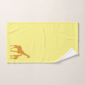 Mutter-und Baby-Giraffen-Tuch-Set Badhandtuch Set (Handtuch)