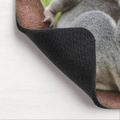 Mutter und Baby Koala Bear Mousepad (Ecke)