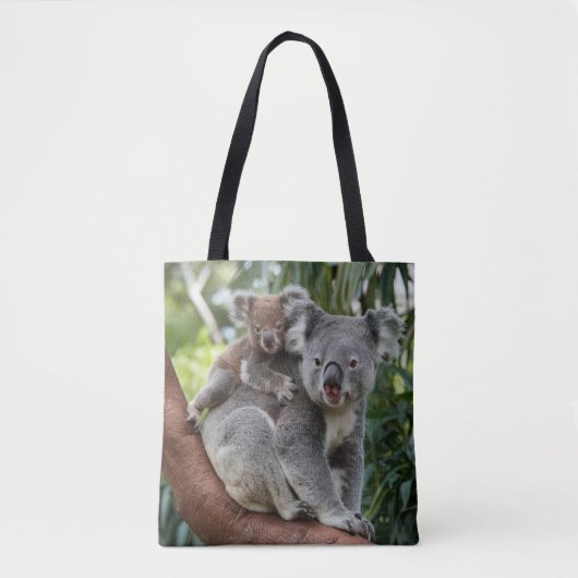 Mutter und Baby Koala Bear Tasche (Vorderseite)