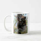 Mutter-und Baby-Koala Kaffeetasse (Links)