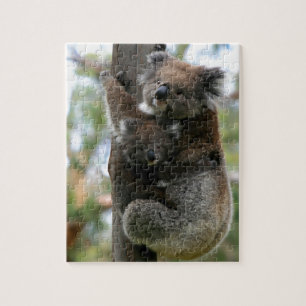Mutter-und Baby-Koala Puzzle