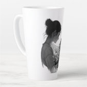 Mutter-und-Baby-Kunstwerk Milchtasse (Linke Ecke)