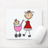 Mutter Und Baby Mauspad (Mit Mouse)
