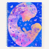 Mutter und Baby-Notebook Notizblock (Vorderseite)