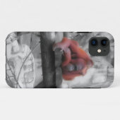 Mutter und Baby Orangutan Case-Mate iPhone Hülle (Rückseite (Horizontal))