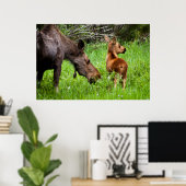 Mutter und Baby Poster (Heimbüro)