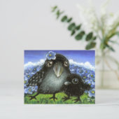 Mutter und Baby Postkarte (Stehend Vorderseite)